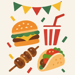 食フェスの共通イラスト